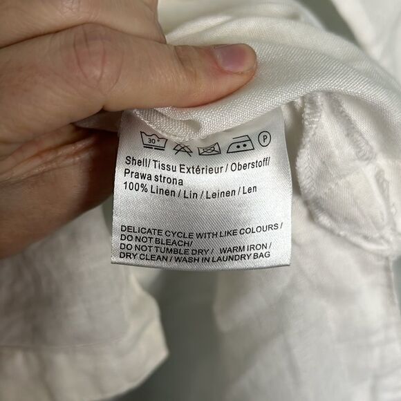 Marvin Linen Rhinestone Tunic - Picture 5 of 8